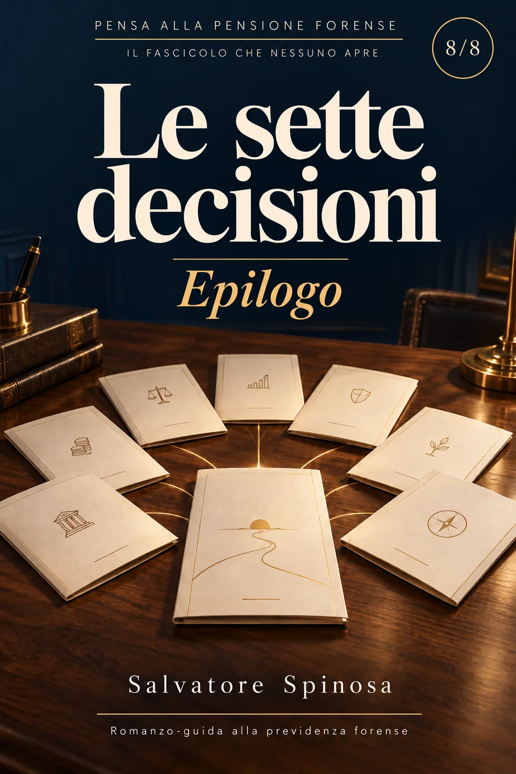 Copertina F08 — Le sette decisioni — Epilogo